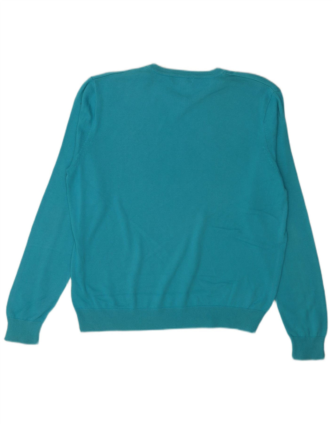 Pulover cu decolteu în V Lyle & Scott pentru bărbați, bumbac XL, albastru