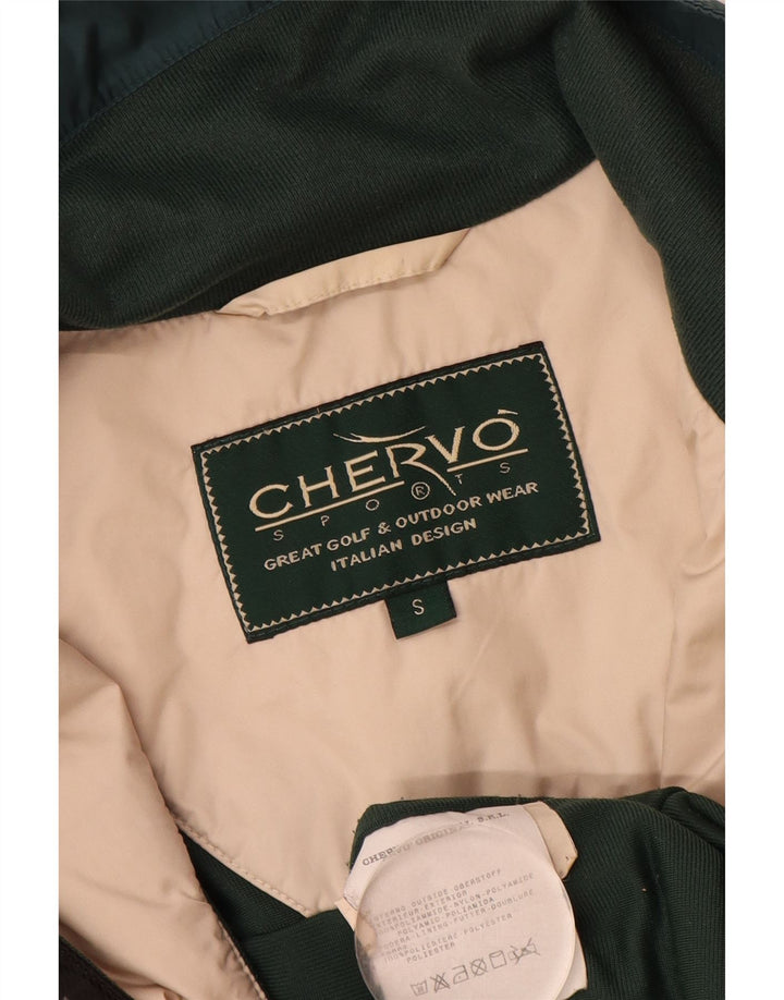 Jachetă Windbreaker pentru bărbați cu grafică Chervo UK 36, verde, color block