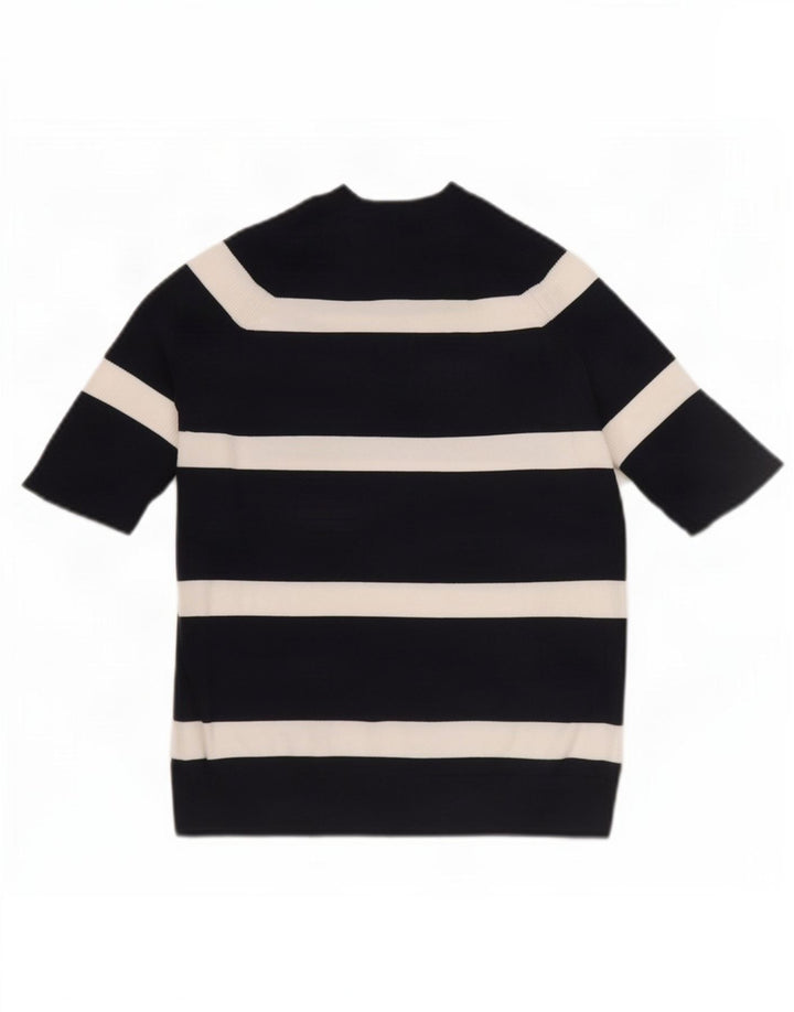 Pulover pentru femei Marks & Spencer cu decolteu rotund UK 10 Mic bleumarin