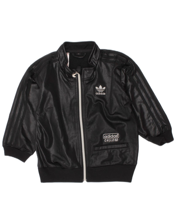 Jachetă de trening Adidas Bebeluși Băieți 18-24 Luni Poliester Negru