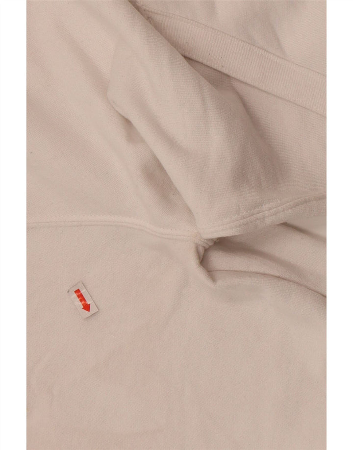 Pulover cu glugă cu grafică Champion pentru bărbați, mare, alb, din poliester