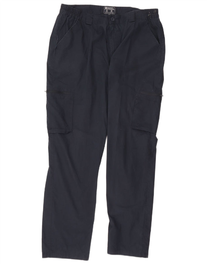 Pantaloni cargo drepti pentru bărbați Mountain Warehouse L36 L30 Poliester bleumarin