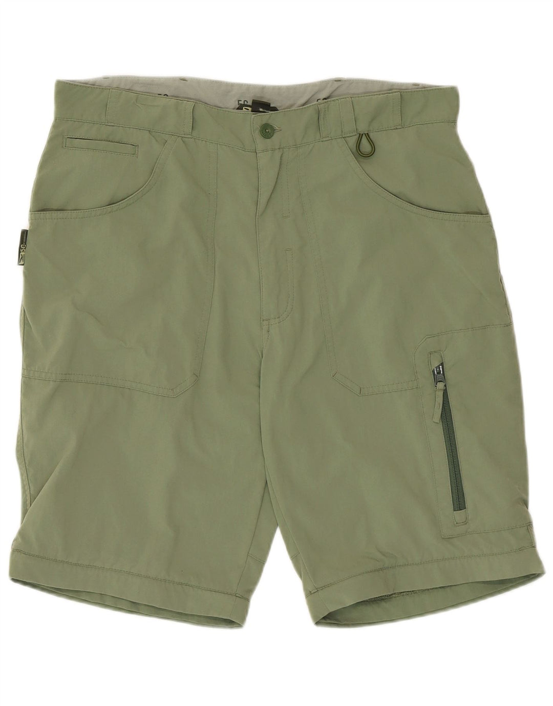 Pantaloni scurți cargo vintage pentru bărbați mari W34 verde