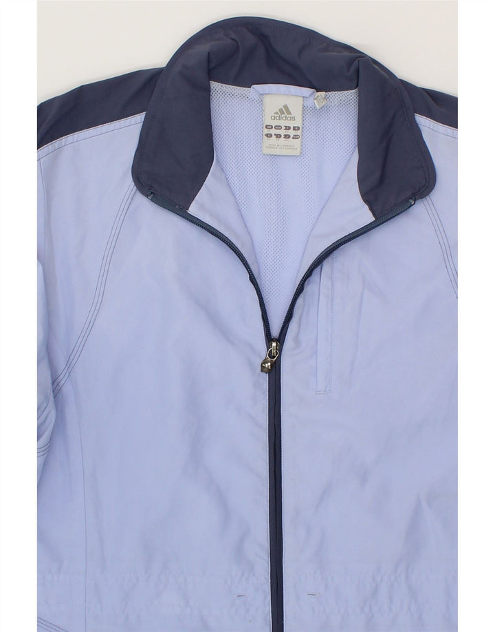 ADIDAS Womens Tracksuit Top Jacket UK 16 Large Purple Polyester Vintage Adidas and Second-Hand Adidas from Messina Hembry 
