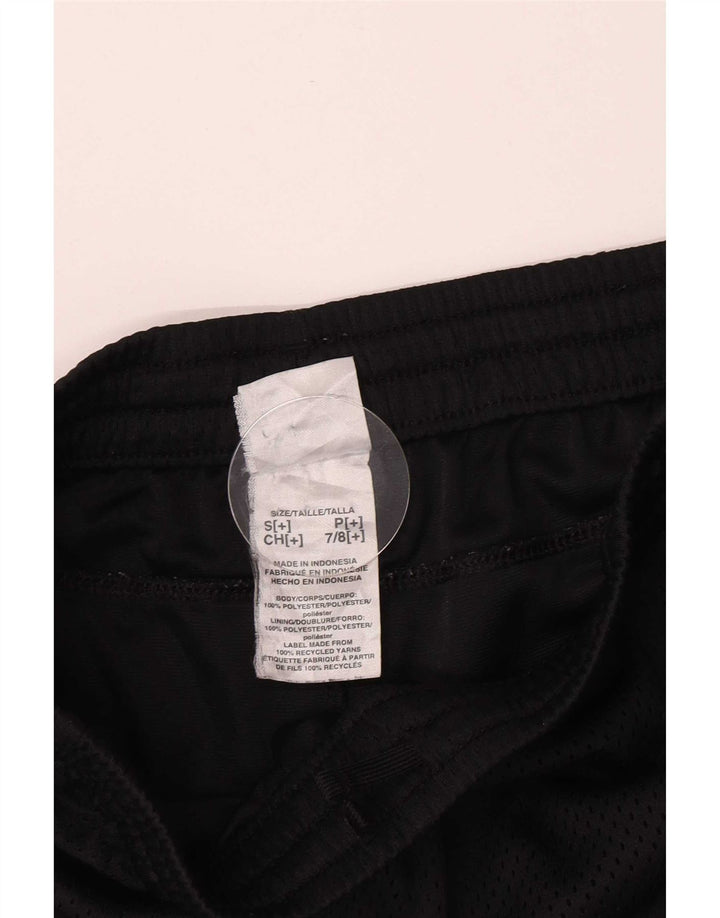 Pantaloni scurți sport adidas băieți 8-9 ani poliester negru mic