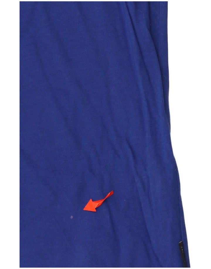 Tricou polo pentru bărbați TED BAKER Mărimea 5 XL Bumbac albastru