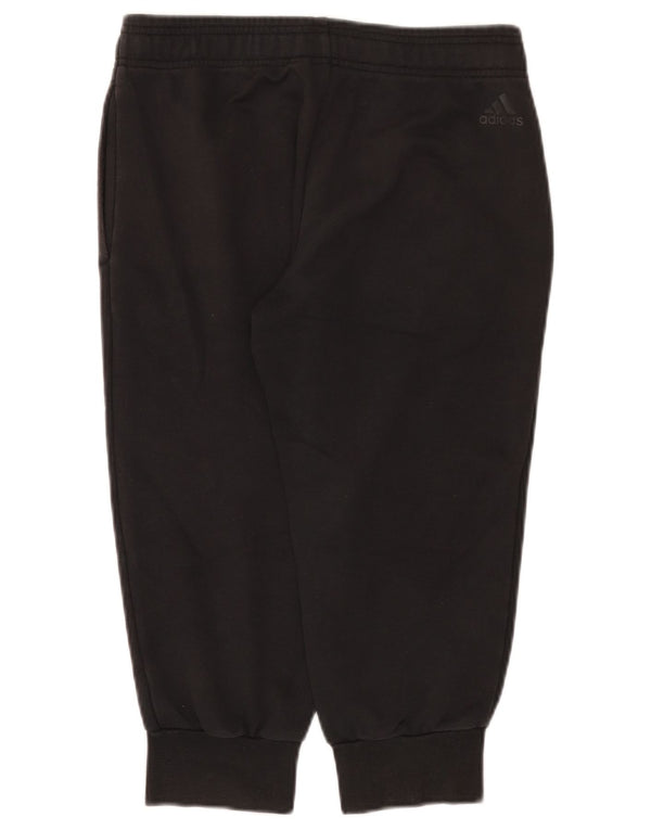 Pantaloni de trening Adidas pentru femei Graphic Capri Pantaloni de jogging UK 8/10 Small Black