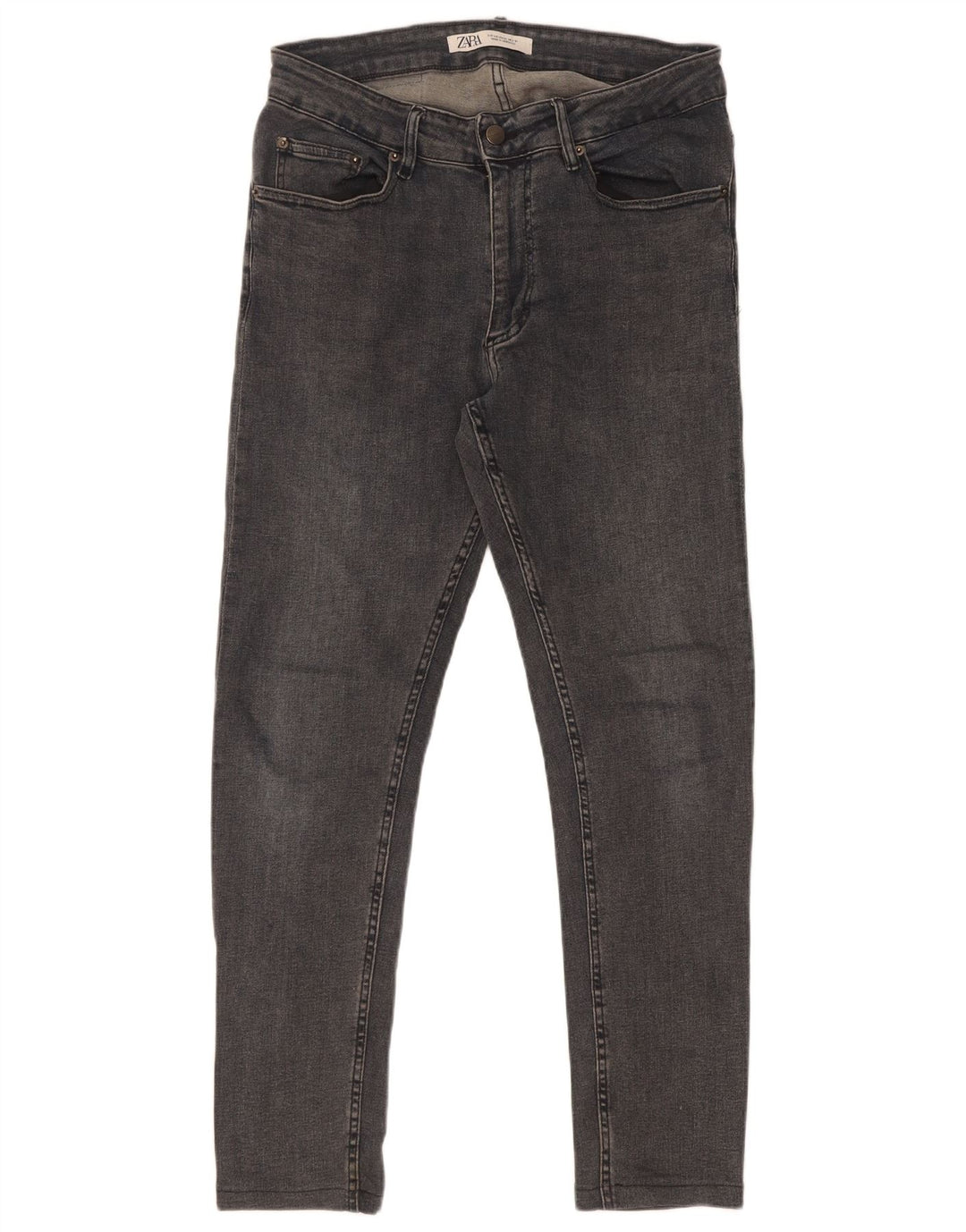 Zara Mens Skinny Jeans EU 40 Medium W31 L29 Grey