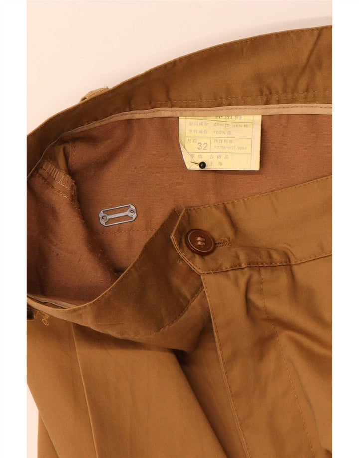 Pantaloni chino vintage pentru bărbați L32 L30 bej