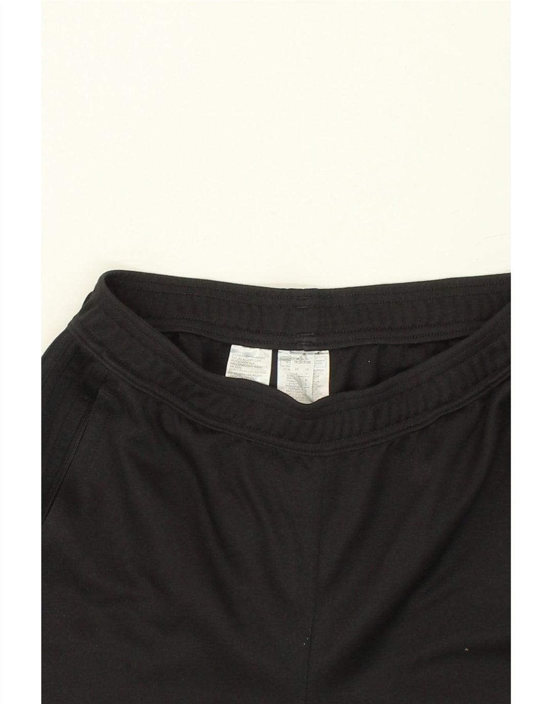 ADIDAS Womens Tracksuit Trousers UK 10 Small Black Polyester Vintage Adidas and Second-Hand Adidas from Messina Hembry 