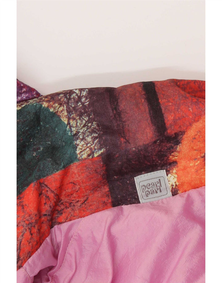 Salopetă de schi reversibilă Vintage pentru femei IT 42 Medium Multicolor Geometric