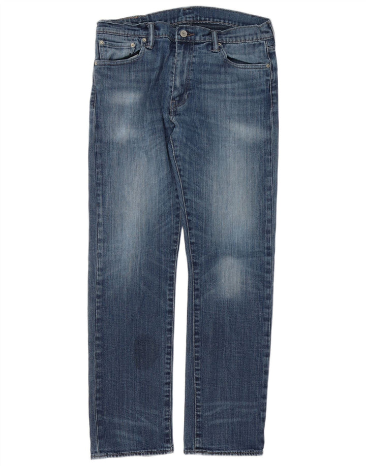 Blugi drepti pentru bărbați Levi's 504 W33 L30 albastru