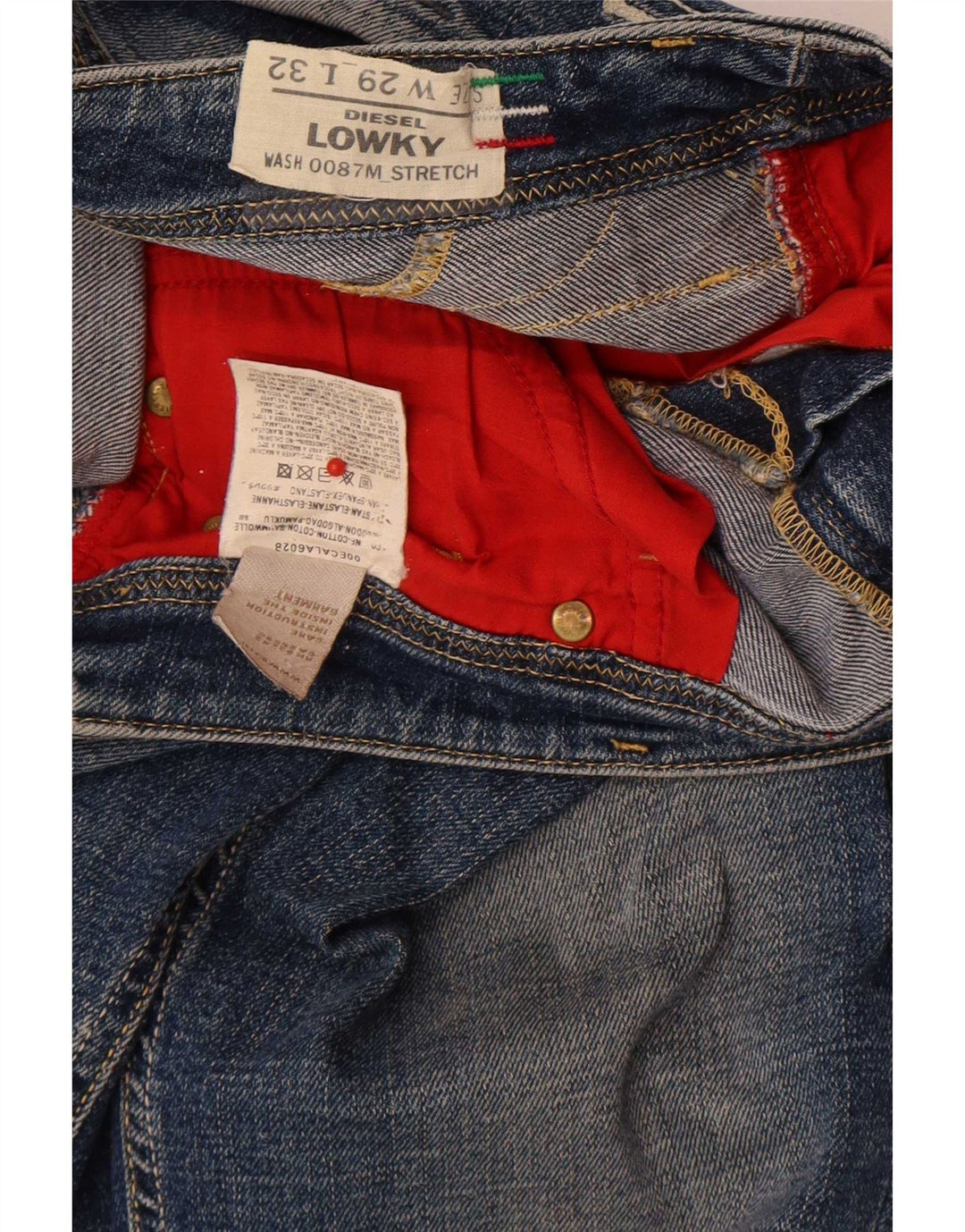 Blugi Lowky Slim pentru femei Diesel W29 L32 Bumbac albastru