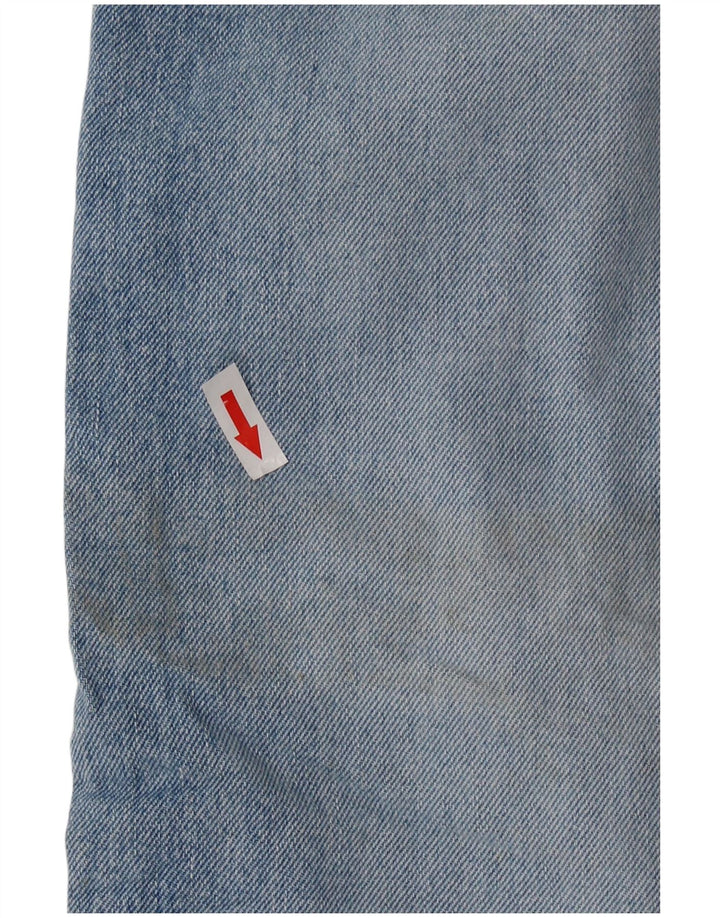 EDDIE BAUER Blugi conici pentru femei US 8 Medium W28 L33 Blue Bumbac