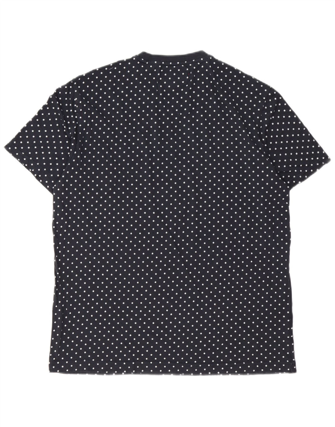 Tricou pentru bărbați Penguin Top mare, albastru bleumarin, bumbac cu pete