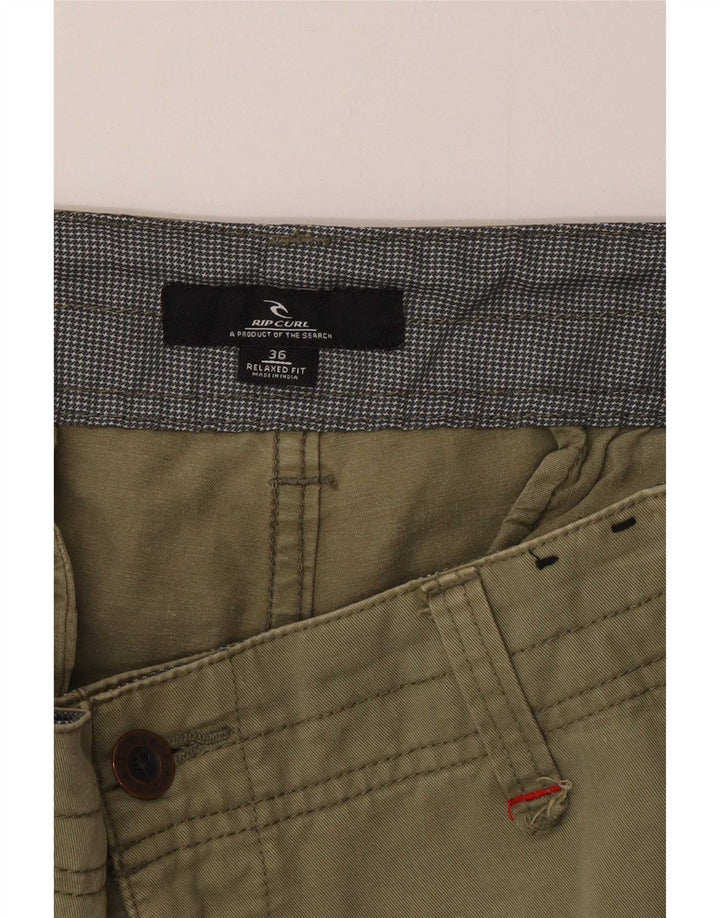 Pantaloni scurți cargo pentru bărbați Rip Curl, cu ajustare relaxată, W36, bumbac mare kaki