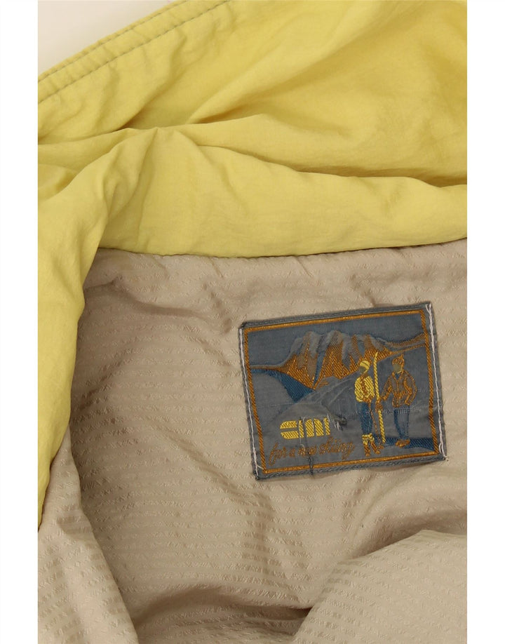 VINTAGE Womens Bomber Jacket IT 42 Medium Yellow Polyamide Vintage Vintage and Second-Hand Vintage from Messina Hembry 