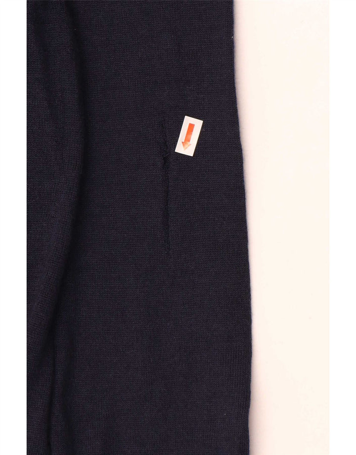 Pulover cardigan pentru femei Gap UK 16 mare Lână bleumarin