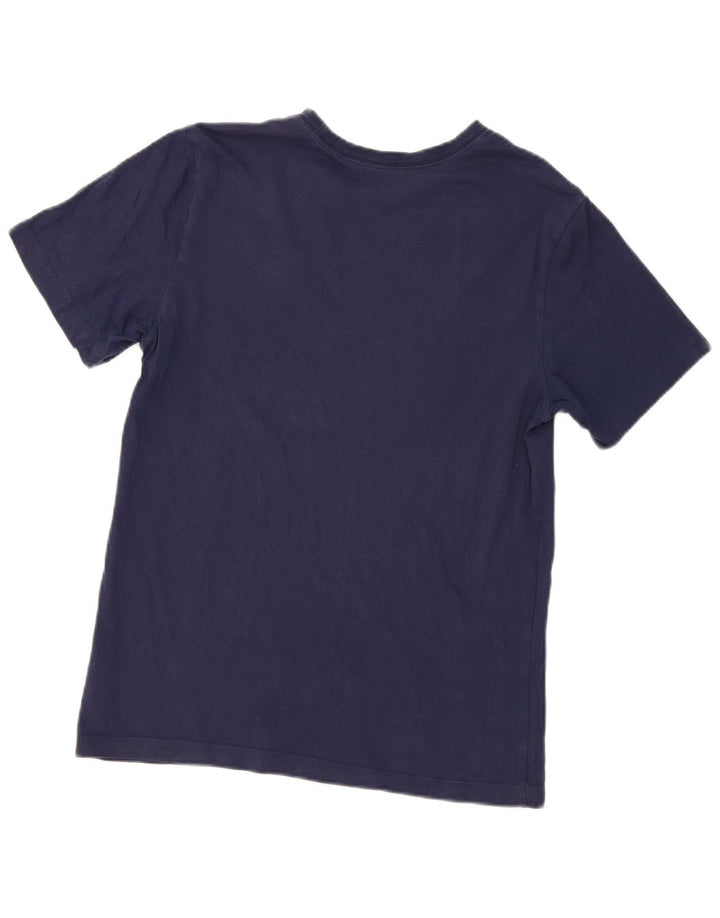 Tricou pentru bărbați Nike Top mediu din bumbac bleumarin