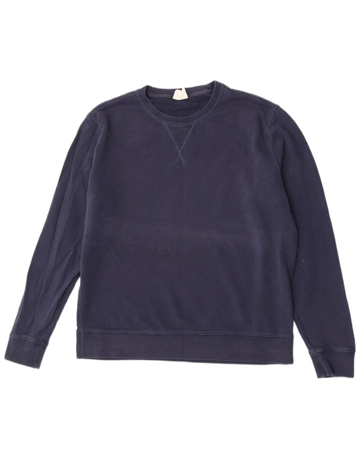 Hanorac pentru bărbați Marks & Spencer Pulover XL Bumbac bleumarin