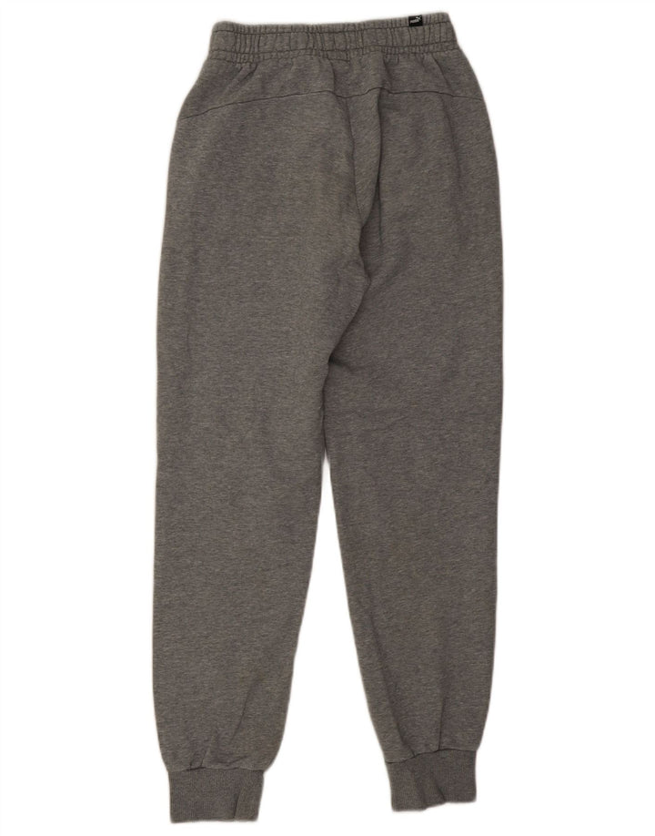 Pantaloni de trening pentru bărbați Puma Pantaloni de jogging, bumbac cu pete gri mici
