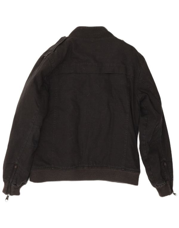 Jachetă militară Eastpak pentru bărbați UK 40, mare, negru, bumbac