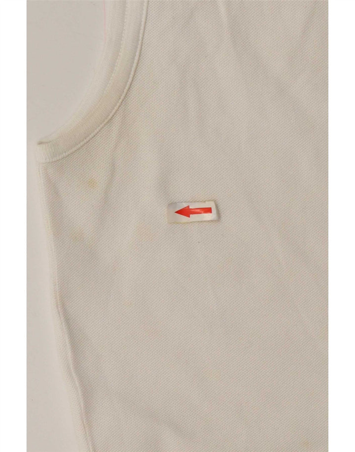 Vesta Lacoste Femei Top Marimea 40 Bumbac Alb Mediu