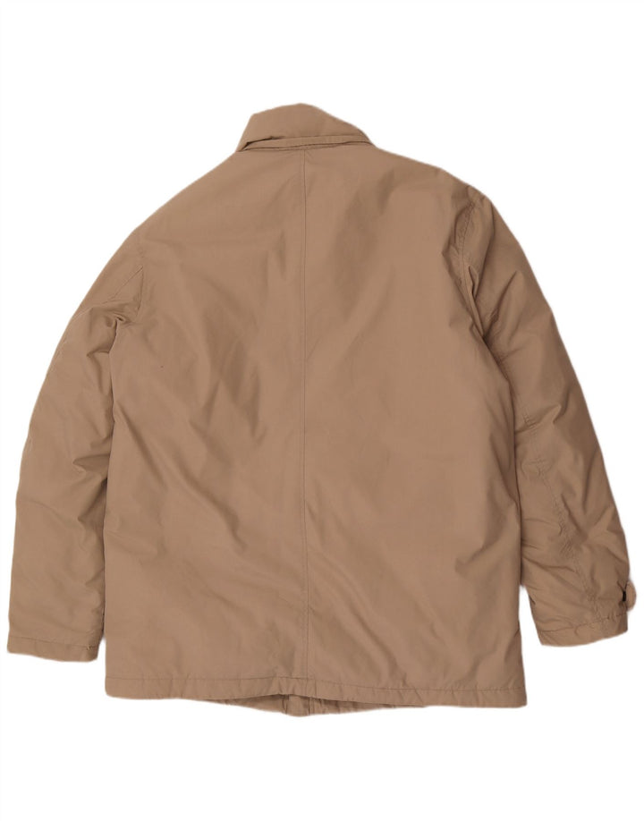 Jachetă căptușită pentru bărbați Sergio Tacchini UK 42 XL poliester bej