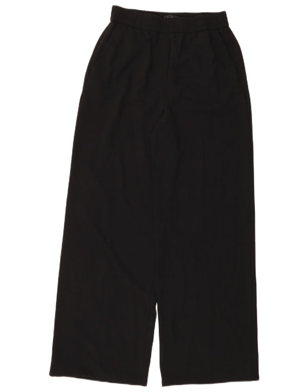 Pantaloni chino cu talie înaltă pentru femei Marks & Spencer UK 10 Small W30 L31 Negru