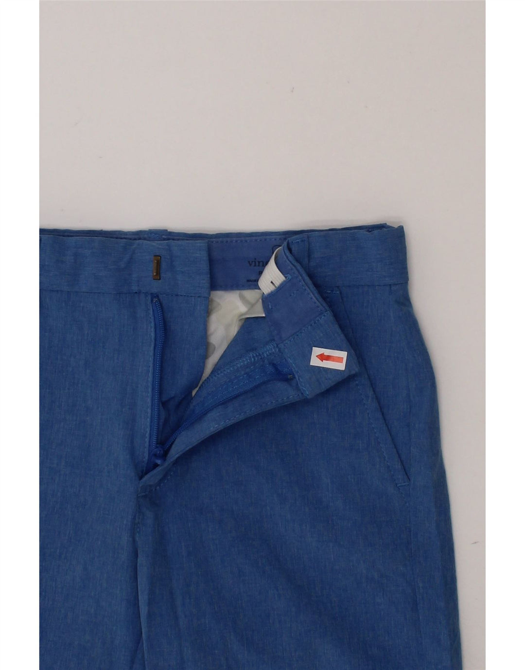 VINEYARD VINES Boys Chino Shorts 4-5 Years W22 Blue Polyester Vintage Vineyard Vines and Second-Hand Vineyard Vines from Messina Hembry 