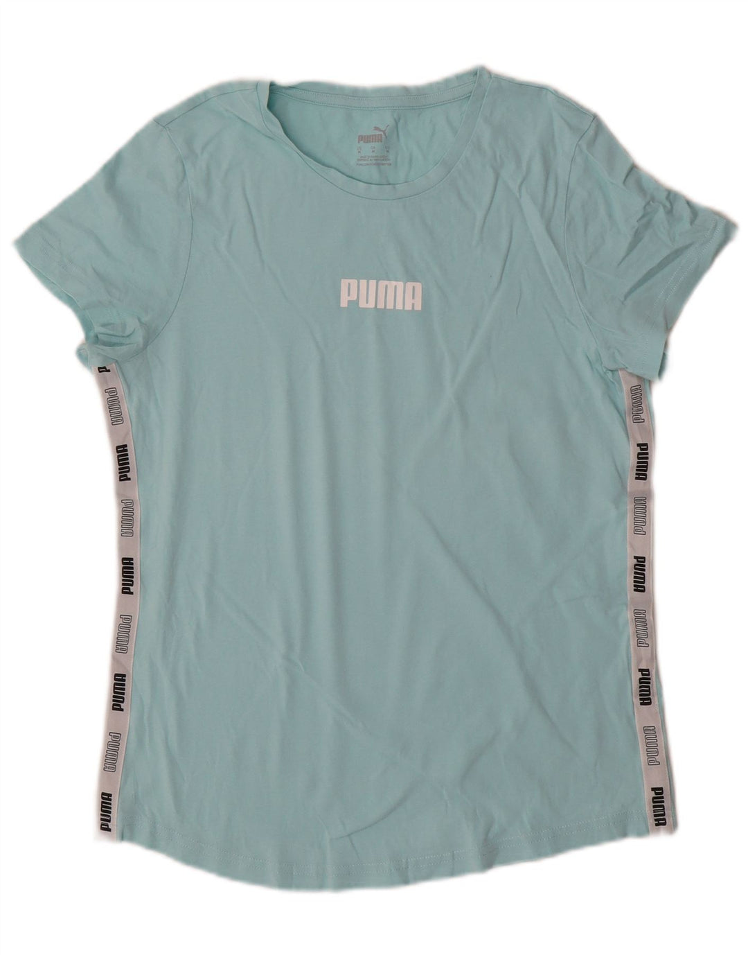 Tricou grafic PUMA pentru femei Top UK 12 Medium Blue Colorblock