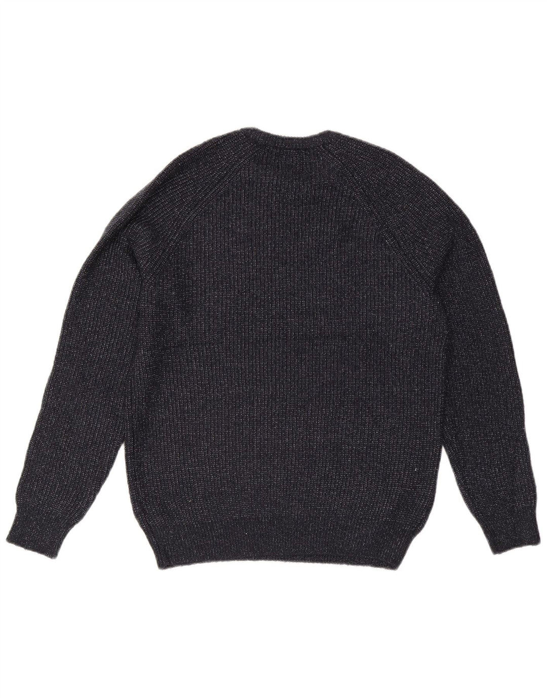 Pulover pentru bărbați Marks & Spencer cu gât crew pulover mic din poliamidă bleumarin