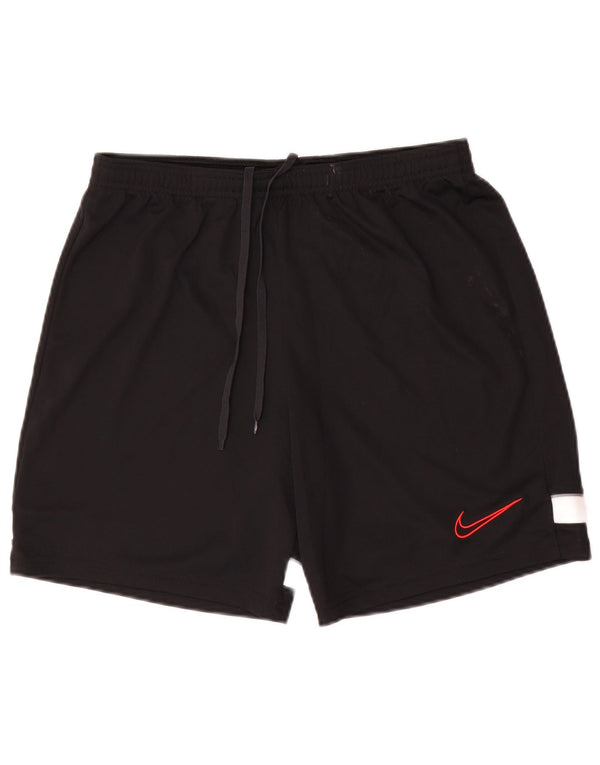 Pantaloni scurți sport Nike Dri Fit pentru bărbați, negru mediu, poliester color