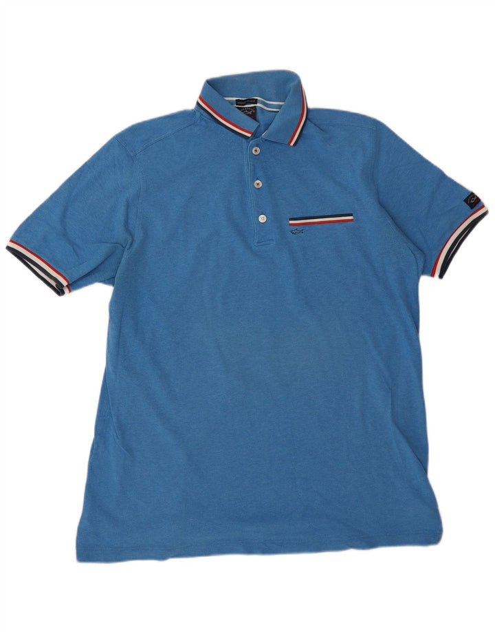 Cămașă polo pentru bărbați Paul & Shark, XL, albastru