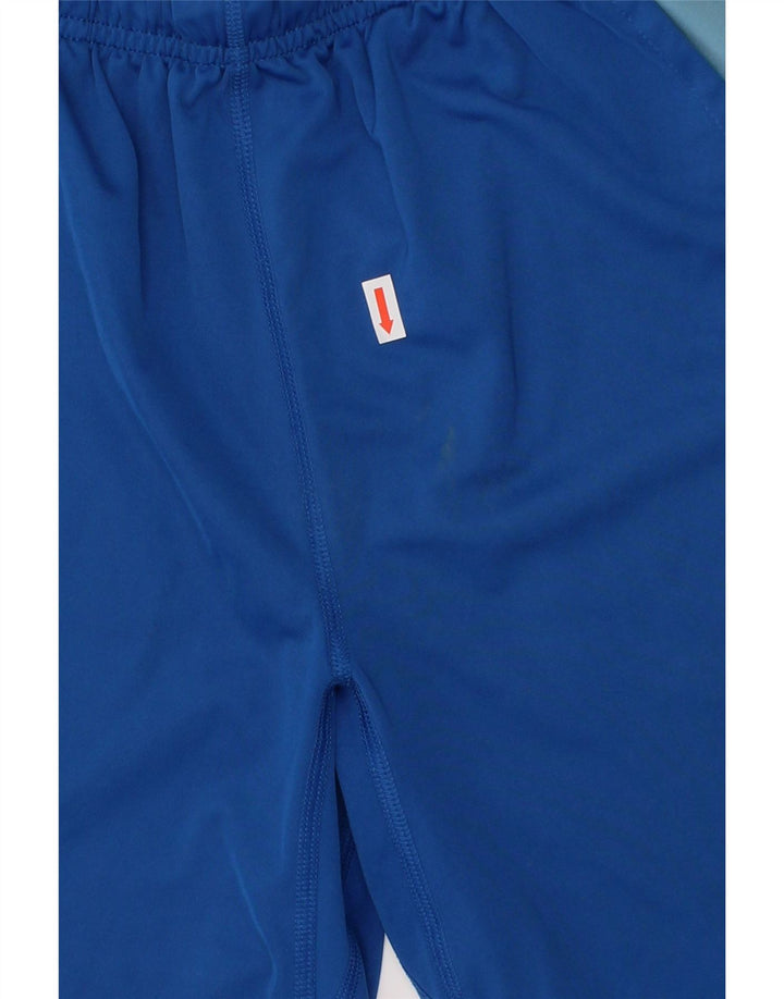 NIKE Boys Dri Fit Sport Shorts 10-11 Years Medium Blue Polyester Vintage Nike and Second-Hand Nike from Messina Hembry 