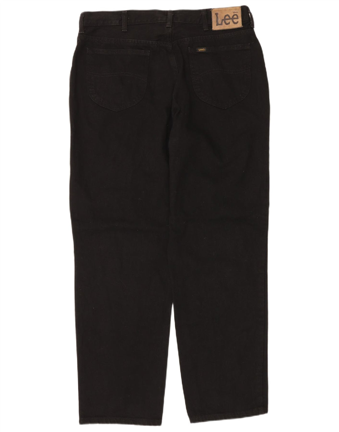 Blugi conici LEE St.Louis pentru bărbați W38 L32 bumbac negru