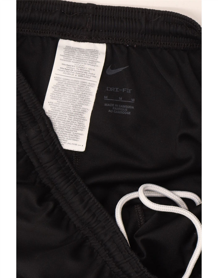 NIKE Mens Dri Fit Tracksuit Trousers Medium Black Polyester Vintage Nike and Second-Hand Nike from Messina Hembry 