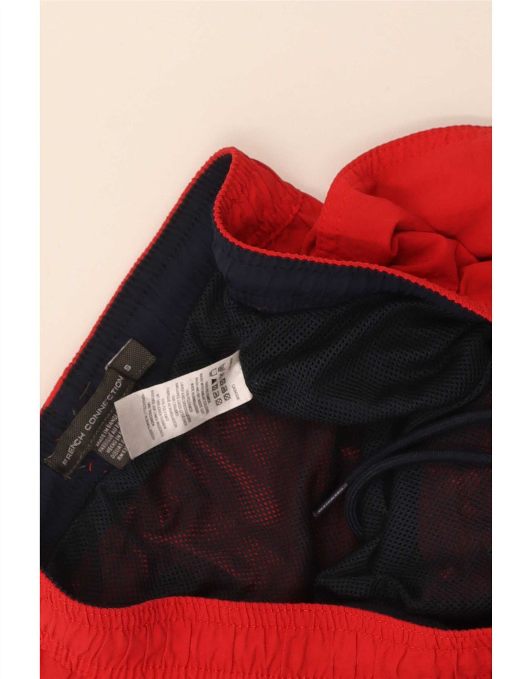 Pantaloni scurți de înot pentru bărbați French Connection Poliamidă roșie mică