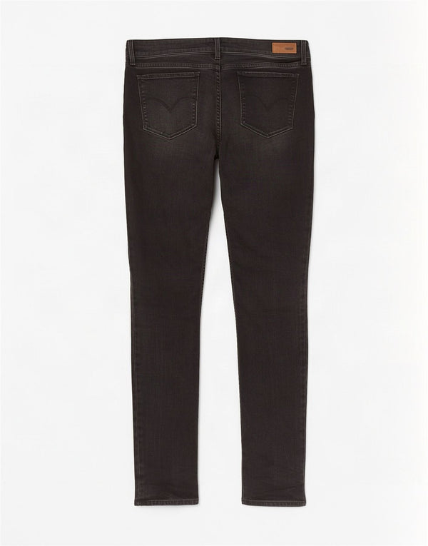 Blugi skinny Levi's pentru femei Demi Curve cu talie medie US 16 2XL W33 L29 gri
