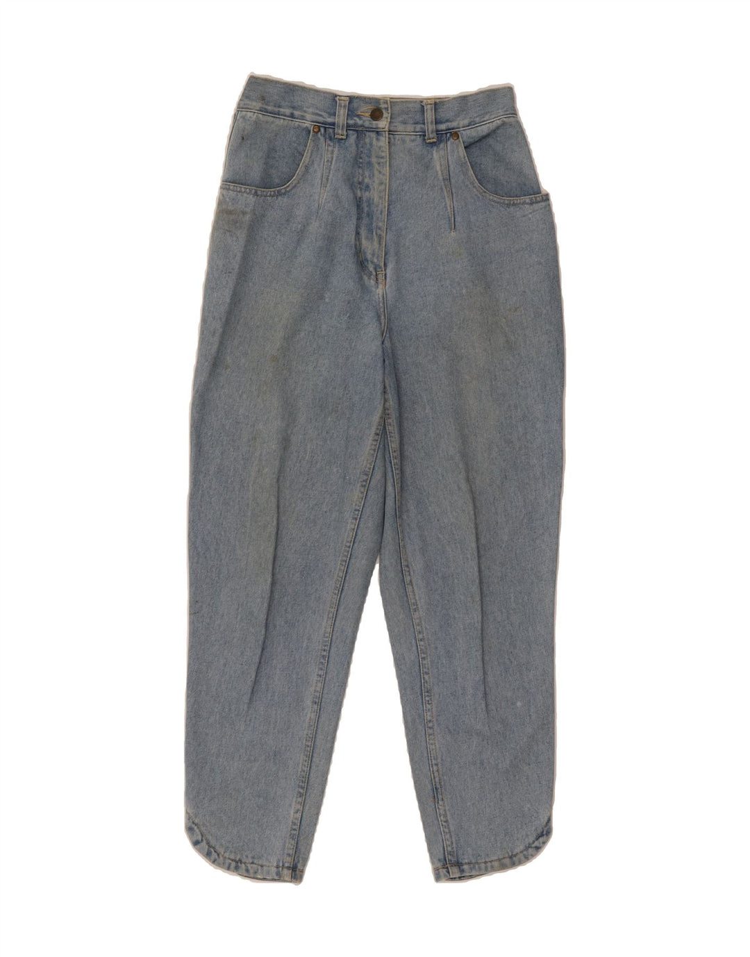 VINTAGE Womens Straight Jeans IT 42 Medium W28 L26 Blue Cotton Vintage Vintage and Second-Hand Vintage from Messina Hembry 