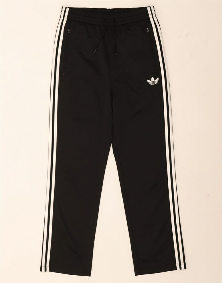 Pantaloni de trening Adidas pentru bărbați, poliester negru mic