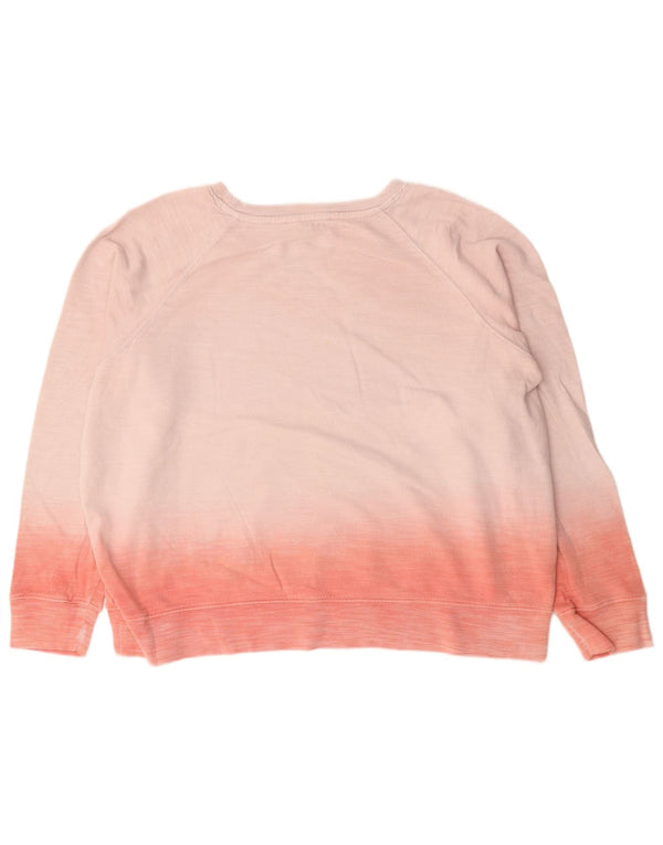 Pulover pentru damă Marks & Spencer, UK 20 2XL, bumbac color bloc de culoare roz