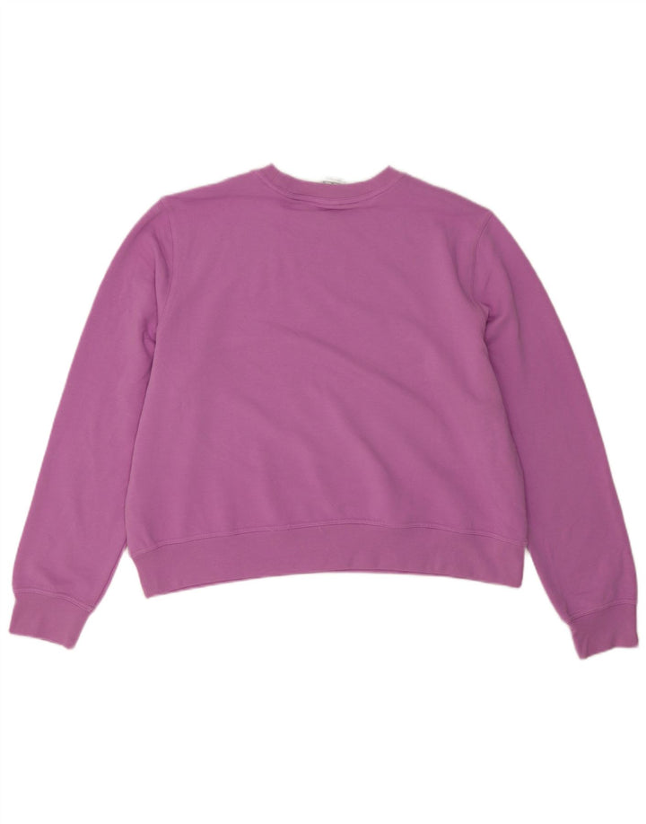 Pulover supradimensionat Nike Dri Fit pentru femei UK 18 XL Poliester violet
