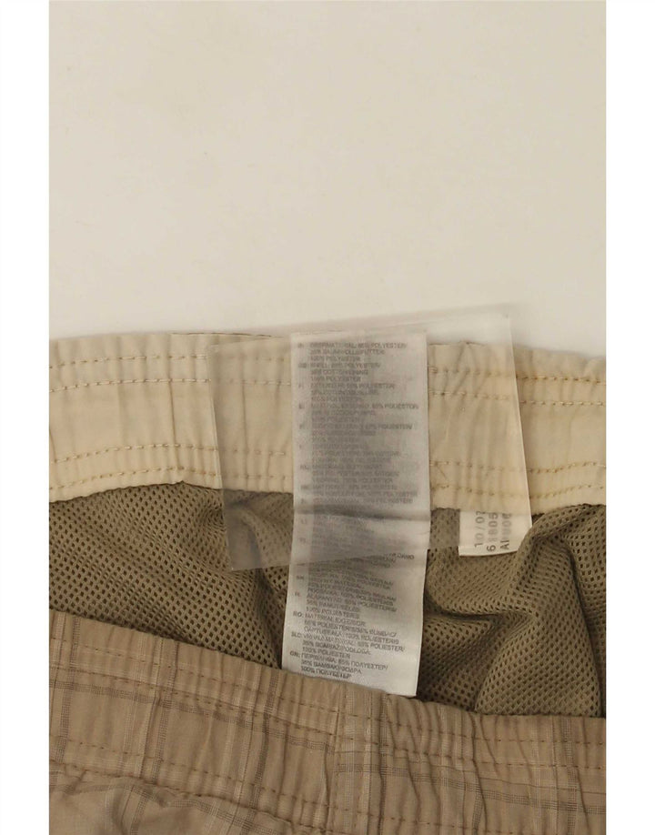 Pantaloni scurți de înot Adidas pentru bărbați, mari, bej, din poliester