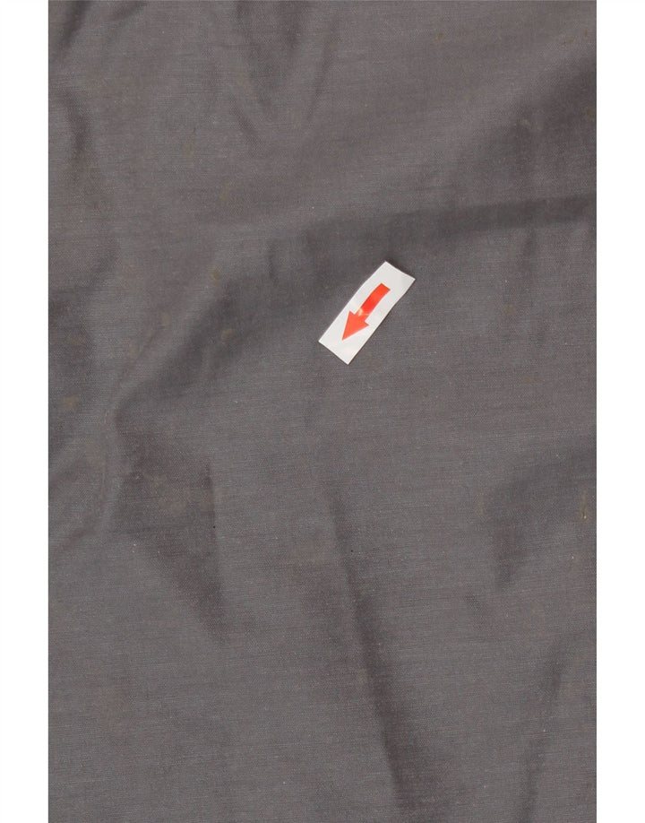 Jachetă vintage pentru bărbați, UK 38, gri mediu cu dungi