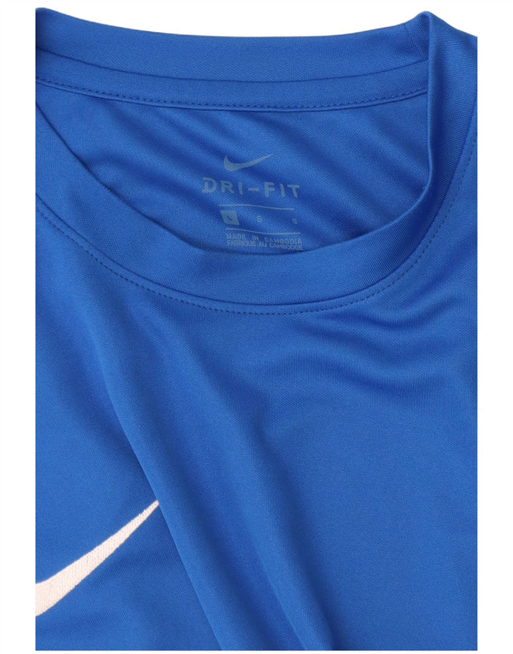 Tricou pentru bărbați Nike Dri Fit Top mare albastru