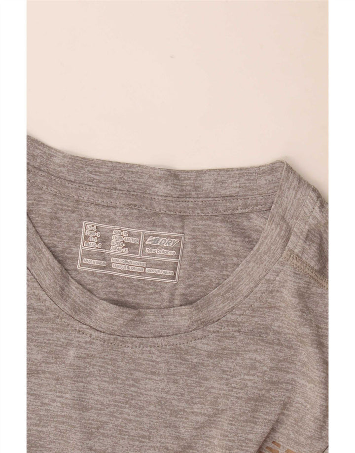 Tricou pentru bărbați New Balance Top Large Gri Pete