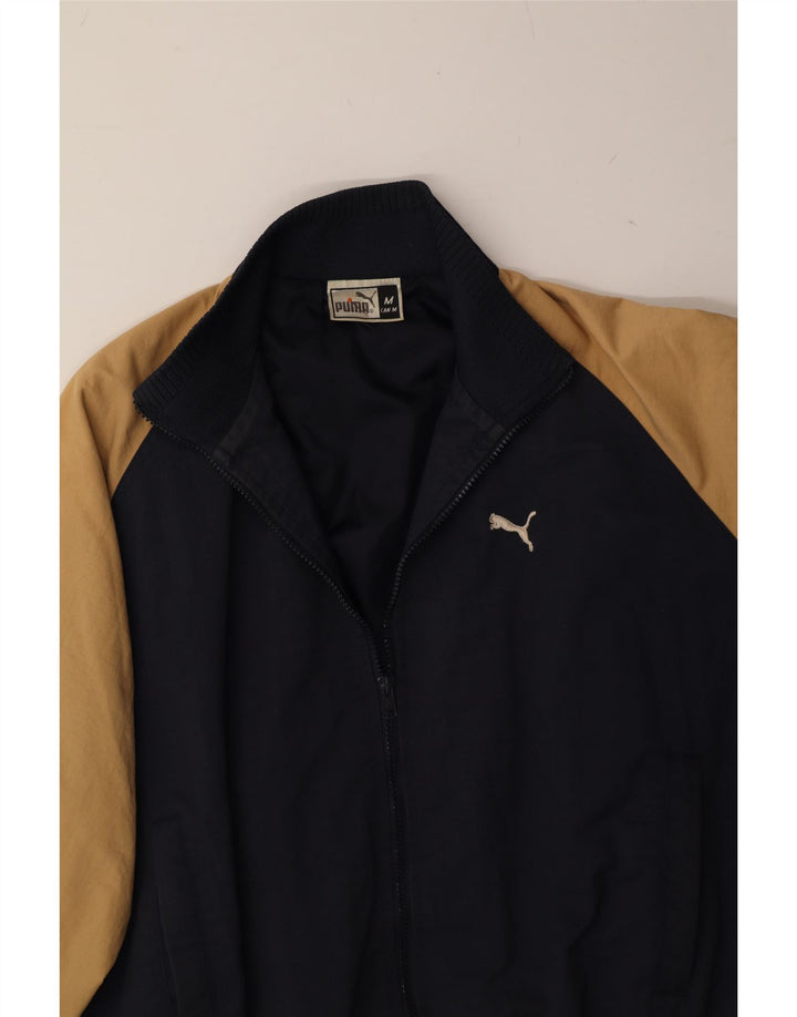Jachetă de trening pentru bărbați PUMA, albastru mediu, color block