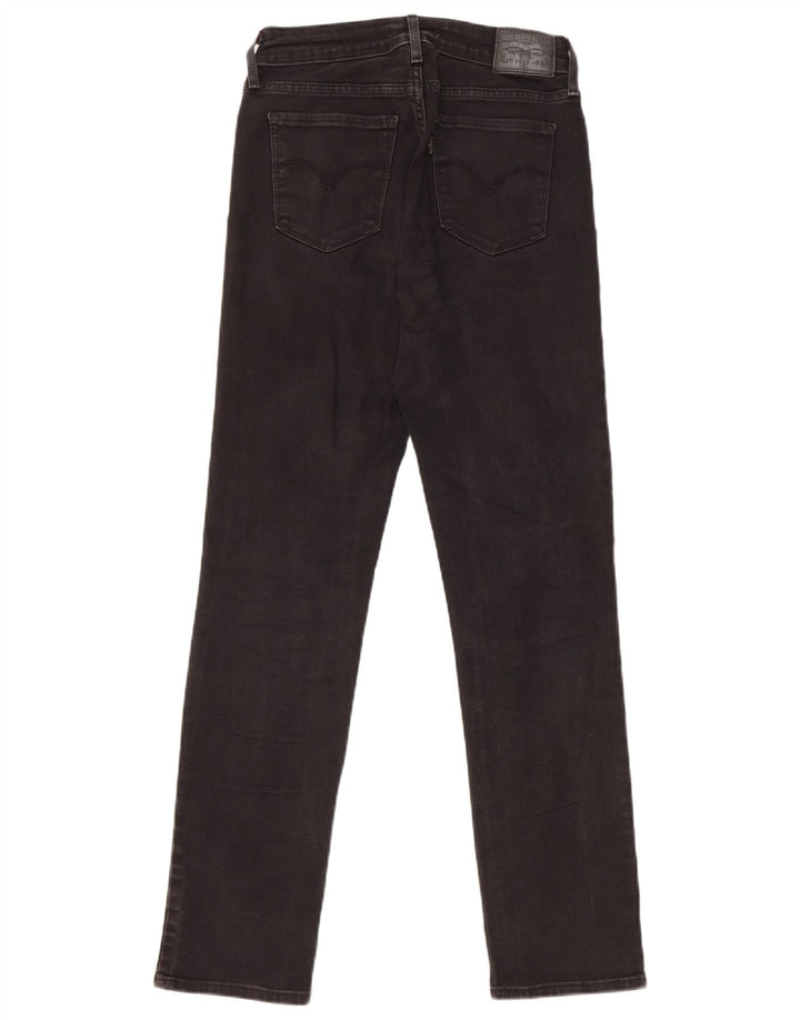 Blugi Levi's 712 Slim pentru femei W27 L30 bumbac negru
