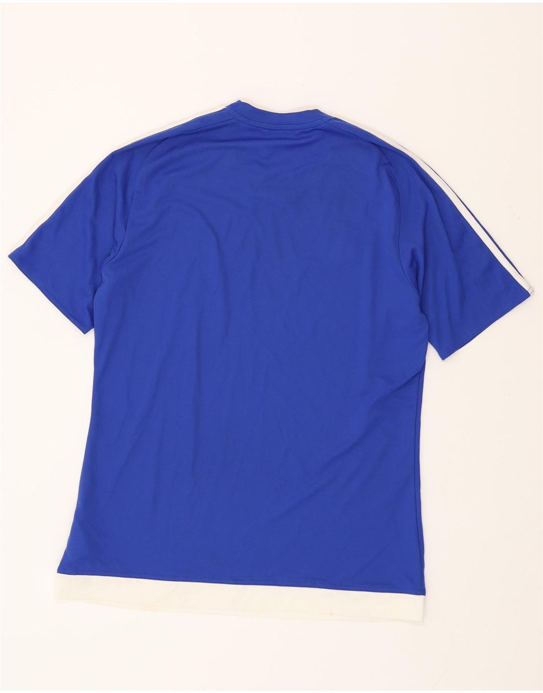 Tricou ADIDAS Climalite pentru bărbați Top Medium Blue Colorblock Poliester